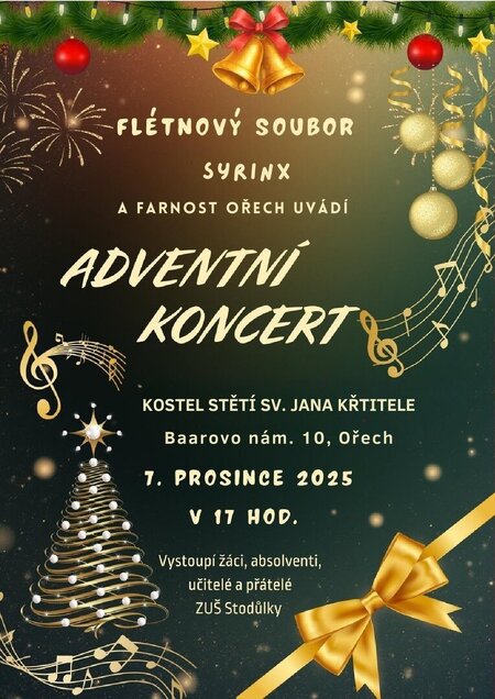 Adventní koncert v Ořechu